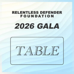 2026 RDF Gala Table